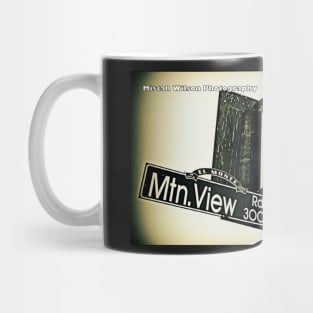 Mtn. View & ValleyBoulevard, El Monte, California by Mistah Wilson Mug